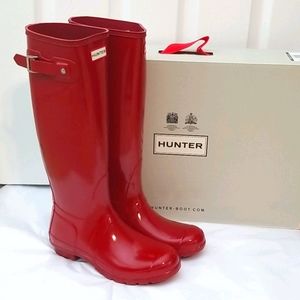 Hunter Original Tall High Gloss Rain Boots